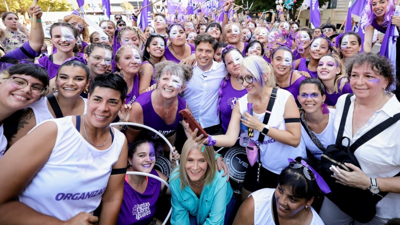 Kicillof participó de la jornada en conmemoración del Día de las Mujeres Trabajadoras